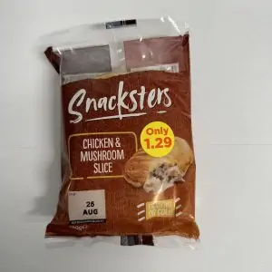 McColgans Snacksters Chicken & Mushroom Slice 150g x 6