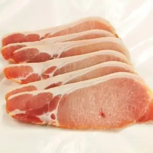 Lisduggan Farm Danish Back Smoked (wet cured) Bacon 2.5kg (10 x 250g packs)