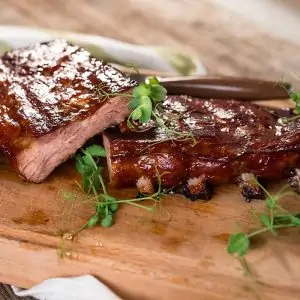 Lisduggan Farm Easy BBQ Baby Back Pork Ribs 1kg