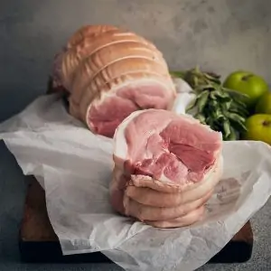 Lisduggan Farm Boneless Leg of Pork With Crackling (1KG)