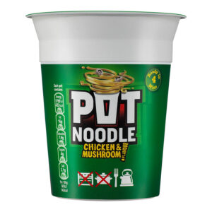 Pot Noodle Chicken & Mushroom 90g x  12 Pack