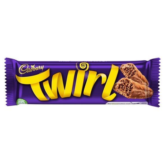 Cadbury Twirl Snack Bar 43g x (6 pack)