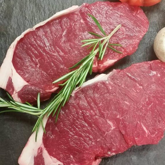 Lisduggan Farm Sirloin Striploin Steak 250g x 2