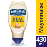 Hellmann's Real Mayonnaise Squeezy 430g