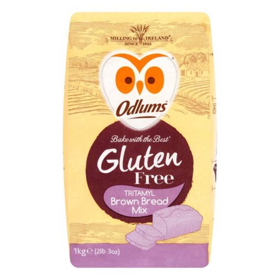 Odlums Gluten Free Brown Bread Mix 1Kg