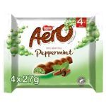 Aero Peppermint Chocolate Multipack 4 X 27g
