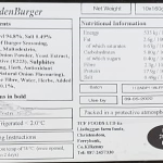 Lisduggan Farm Beer Garden Burgers 1.60kg (10 pack)