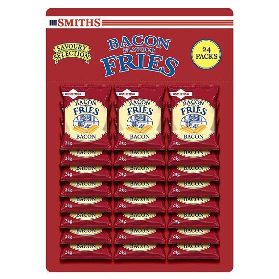 Smiths Bacon Fries 24 pack