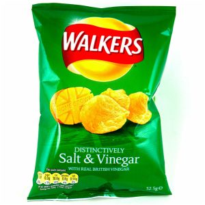 WALKERS DISTINCTIVELY SALT & VINEGAR 32.5G + 50% EXTRA 32 pack