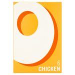OXO Cubes Chicken x 6 Pack