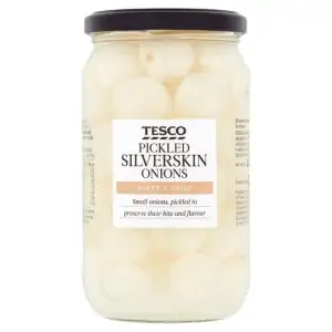 Tesco Pickled Silverskin Onions 440g