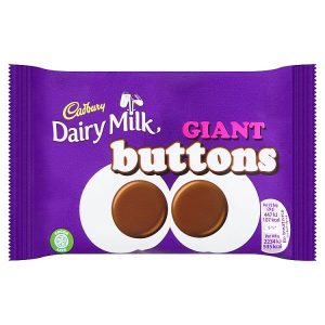 Cadbury Dairy Milk Giant Buttons Bag 40g x (6 pack)