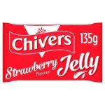 Chivers Strawberry flavour jelly 135g x (12 packs)