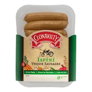 Clonakilty Ispíní Veggie Sausages (272g x 6 per box)