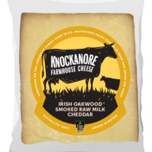 Knockanore Irish Oakwood Smoked Raw Milk Cheddar (150g)