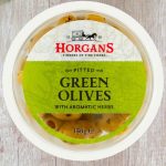 Horgans Pitted Green Olives with Herbs (150g)