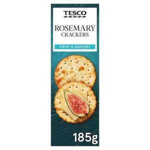 Tesco Rosemary Cracker  185g