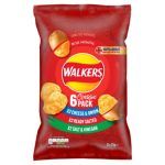 Walkers Variety Classic Crisps 6 pack (6 x 25g)