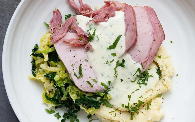 Traditional Irish Bacon And Cabbage
