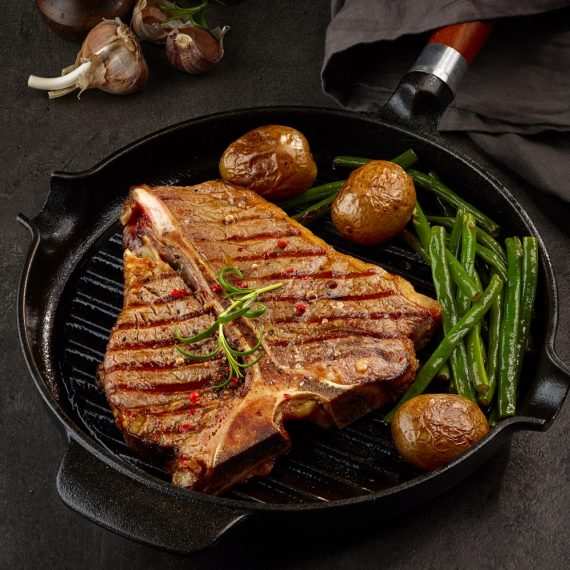 T-bone Steak - 16oz or 30oz (5 per pack)