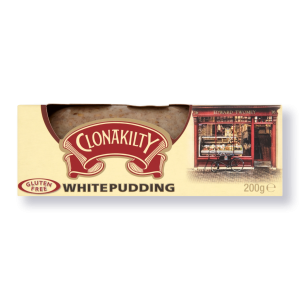 Clonakilty Gluten-free White Pudding, 12 x 200g