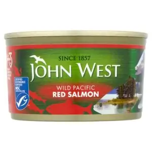 John West Wild Pacific Red Salmon 213g