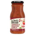Loyd Grossman Tomato Roasted Garlic Pasta Sauce 350g