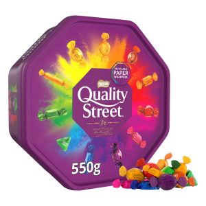 Christmas Quality Street Chocolate Tub 550g