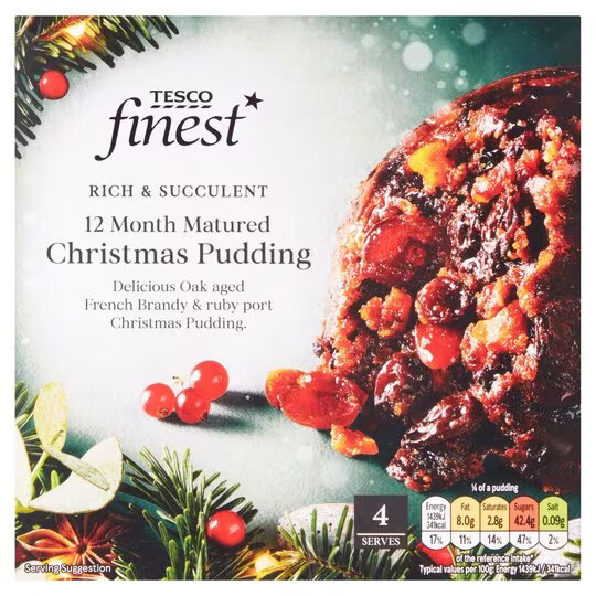Tesco Finest Christmas Pudding 400g
