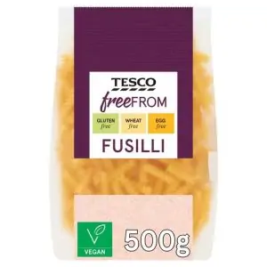 Tesco Free From Fusilli Pasta 500g