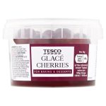 Tesco Glace Cherries 200g