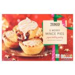 Tesco Merry Mince Pies 6 Pack