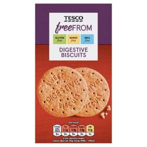 Tesco Free From Digestive Biscuits 160g