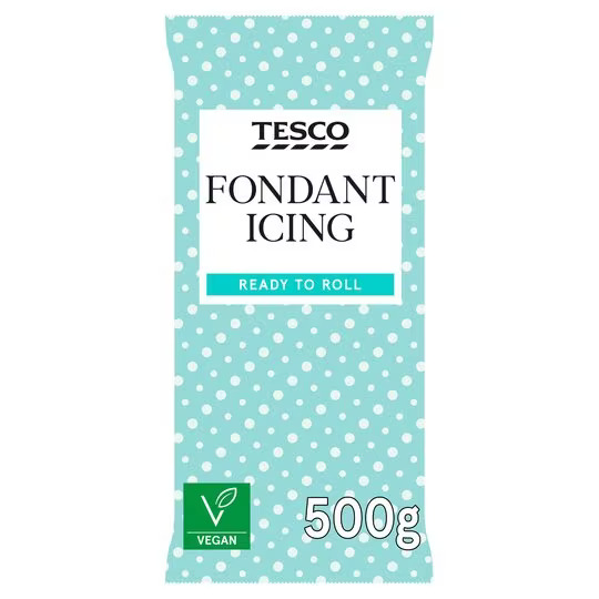 Tesco Ready To Roll Fondant Icing 500g