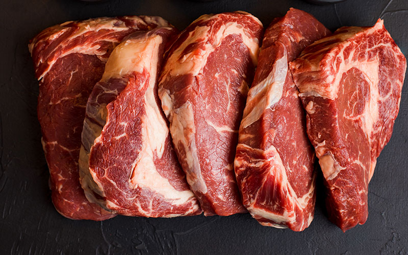 cuts of ribeye steak from ireland