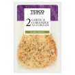 Tesco Garlic & Coriander Naan (2 per pack) 260g
