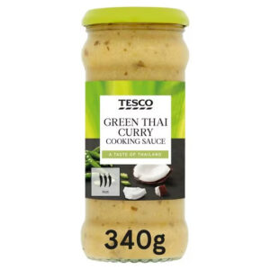 Tesco Green Thai Curry Cooking Sauce 340g