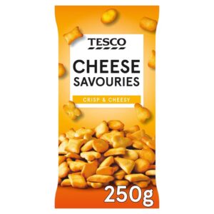 Tesco Cheese Savouries Snacks 250g