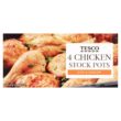 Tesco Chicken Stock Pots 4 Pack 112g