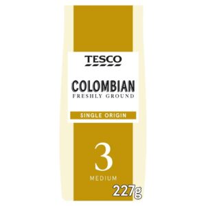 Tesco Colombian Ground Coffee 227g