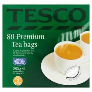 Tesco Gold Blend 80 Teabags 250g