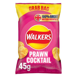 Walkers Prawn Cocktail Crisps 45g (32 pack)