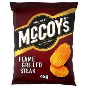 McCoy's Flame Grilled Steak Flavour Potato Crisps 45g (36 packs)