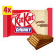 Kit Kat Chunky Milk Chocolate Bar Multipack (4 bars of 40g per pack)