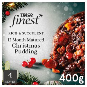 Tesco Finest 12 Month Matured Christmas Pudding 400g