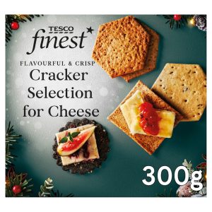 Tesco Finest Cracker Selection For Cheese 300g