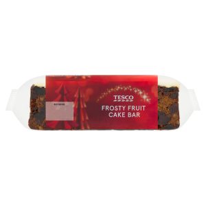 Tesco Iced Top Rich Fruit Cake Bar 400g