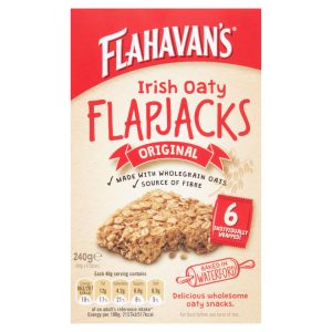 Flahavan's Irish Oaty Flapjacks Original 240g (6X40g)