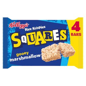 Kellogg's Rice Krispies Squares Marshmallow Snack Bars Multipack (4x28g)