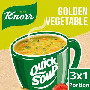 Knorr Quick Soup Golden Vegetable 3X64ml